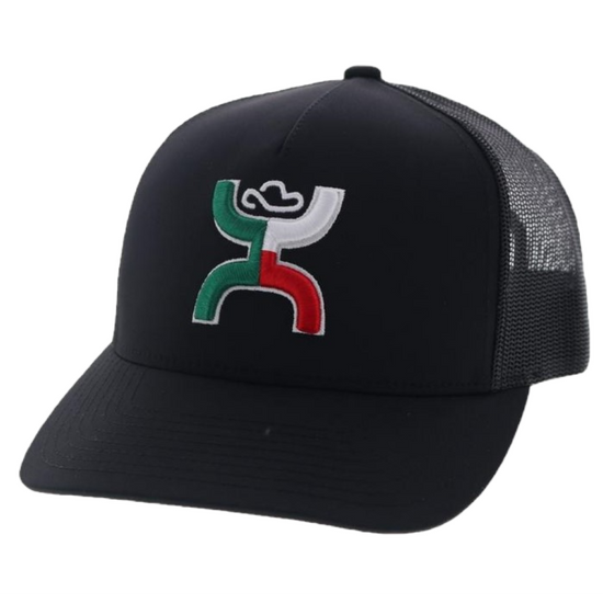 Hooey "Boquillas" Black Youth Snapback Hat Cap 1909T-BK-Y