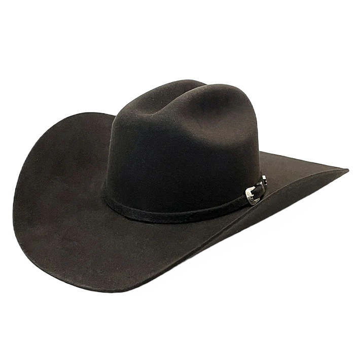 Justin Men's 6X Bent Rail Dylan Chocolate Felt Hat JF0657DYLA44