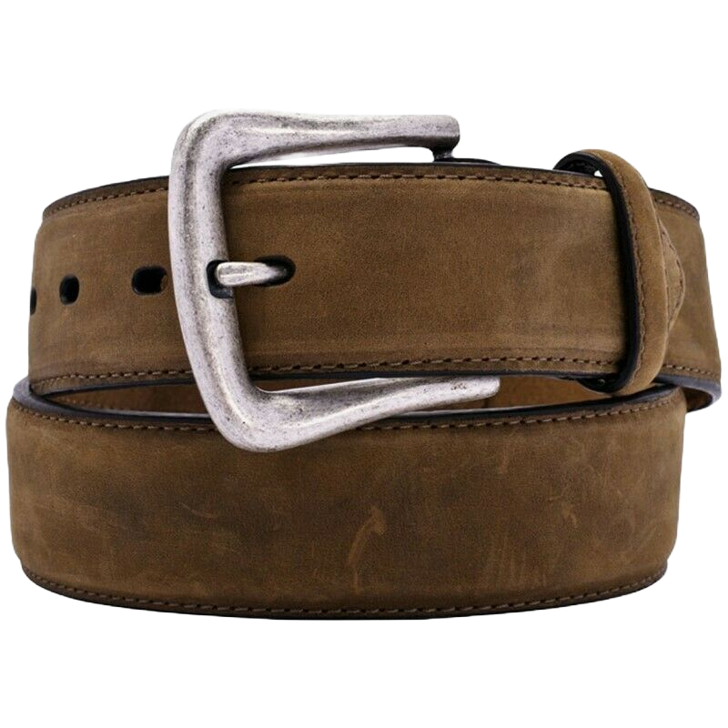 Nocona Men's Distressed Brown Western Overlay Leather Belt N2450444 – Wild  West Boot Store