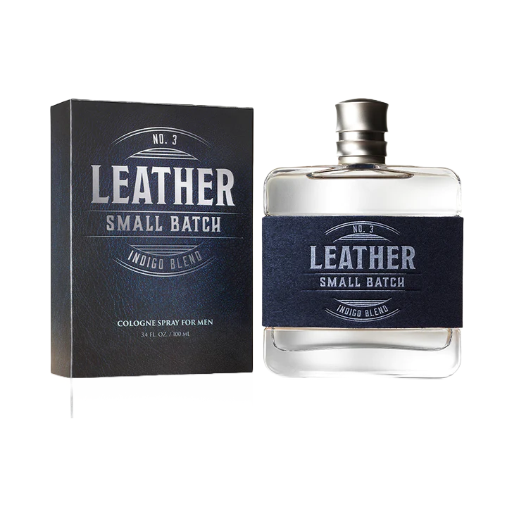 Tru Western Men's Leather No. 3 Small Batch Indigo Cologne Spray 3.4 oz 94456