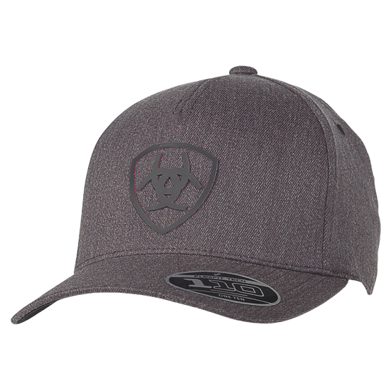 Ariat Mens Grey Shield Logo Snapback Ball Cap A300013407