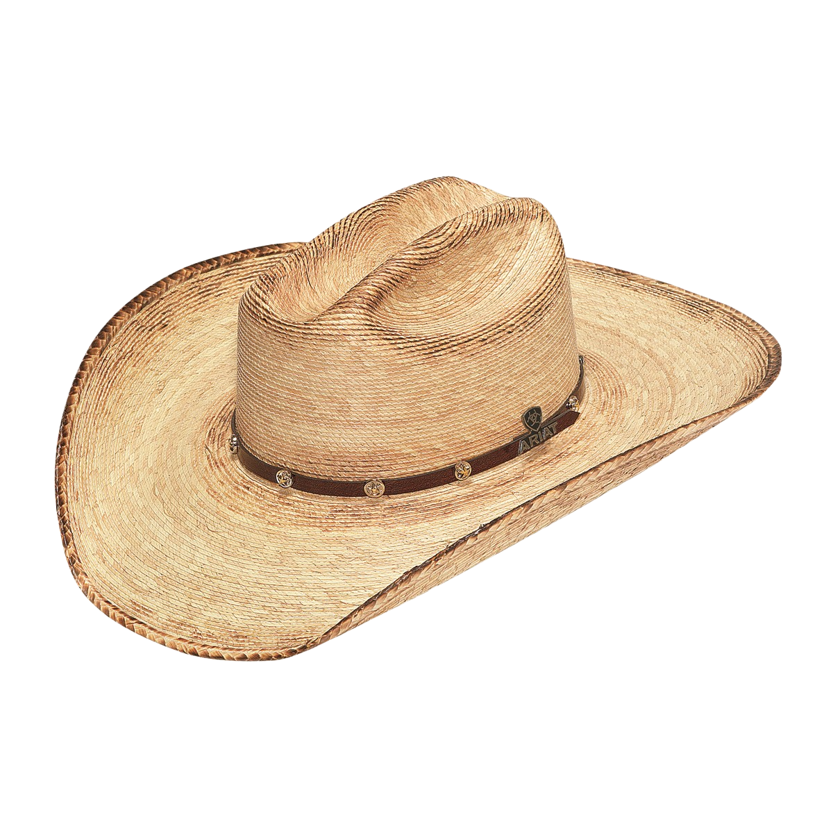 Ariat Unisex Fired Palm Straw Cowboy Hat A73106