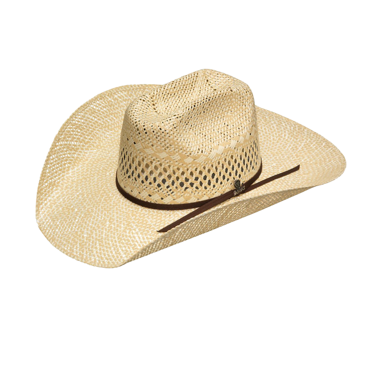 Ariat® Men's Natural Twisted Weave Straw Cowboy Hat A73150