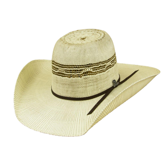 Load image into Gallery viewer, Ariat® Men&amp;#39;s Bangora Straw Punchy Cowboy Hat A73164
