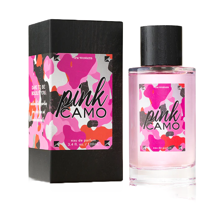 Tru Western Ladies Pink Camo Perfume 3.4 oz 94912