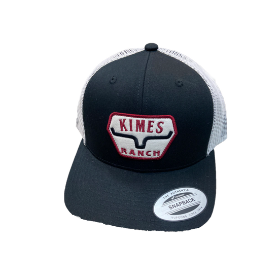 Kimes Ranch® Unisex The Distance Trucker Black Cap KR147-BLK