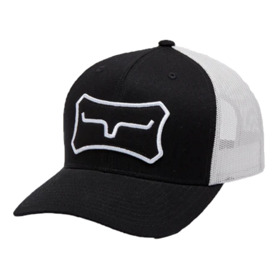 Kimes Ranch® Unisex Boneyard Black Trucker Cap UHA0000059-BK001