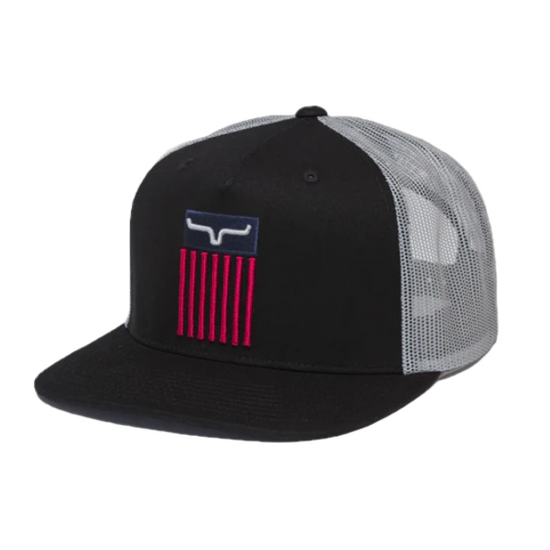 Kimes Ranch® Unisex Cody Trucker Black Cap UHA0000050
