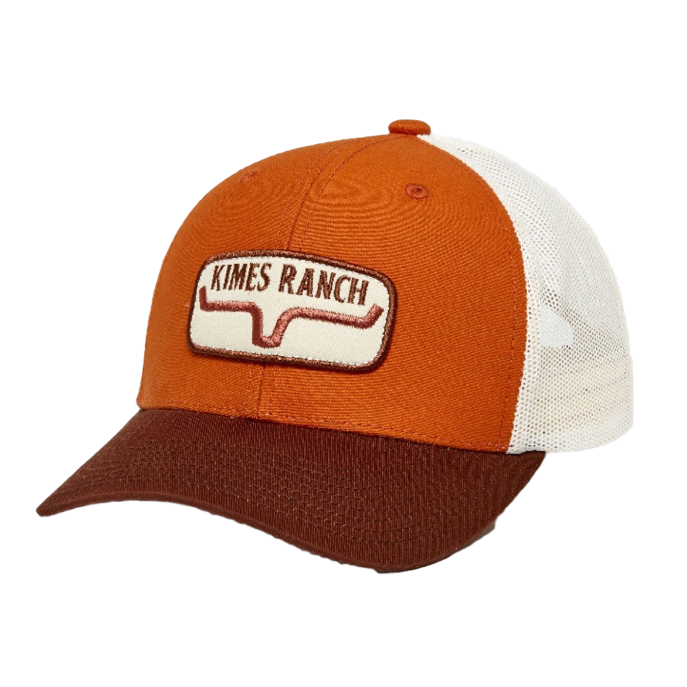 Kimes Ranch® Burnt Orange Rolling Trucker Cap UHA0000021