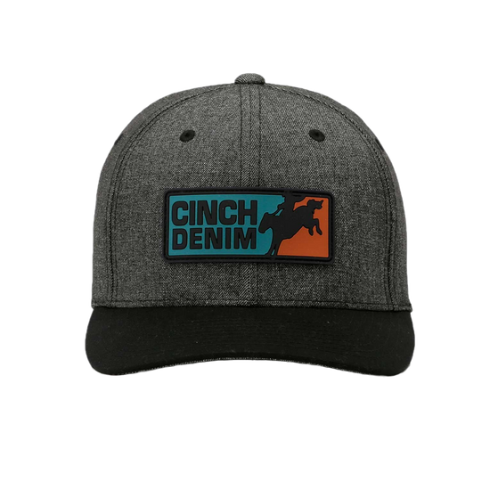 Cinch® Men's 6-Panel Flex Fit Black Cap MCC0627790