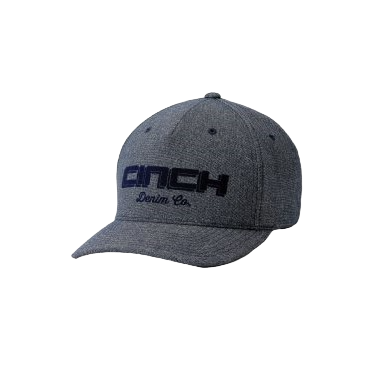 Cinch Men's Logo Embroidery Navy & Grey Fitted Ball Cap MCC0627775