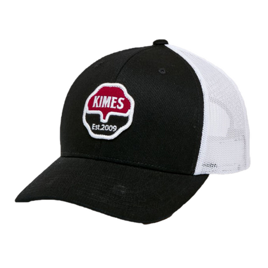 Kimes Ranch® Unisex Black Notary Logo Patch Trucker Cap S22-142002