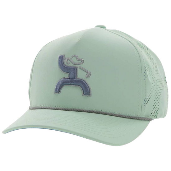 Hooey Men's Golf 5-panel Teal Trucker Cap 2216T-TL