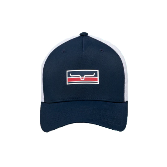 Kimes Ranch® Unisex Broken Stripe 110 Navy Cap S22-021914