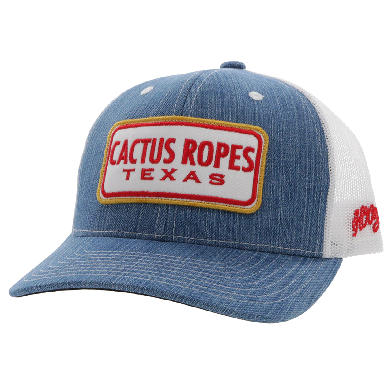 Trucker Hat Youth Cactus Ropes Hat Hooey® Youth Cactus Ropes Denim