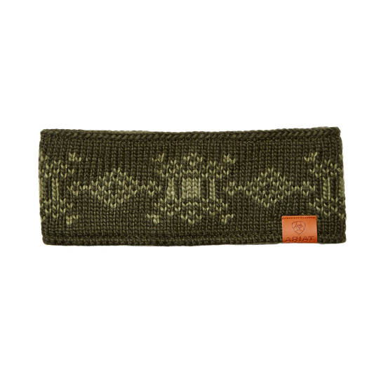 Ariat® Ladies Patrona Forest Mist & Four Leaf Clover Headband 10041936