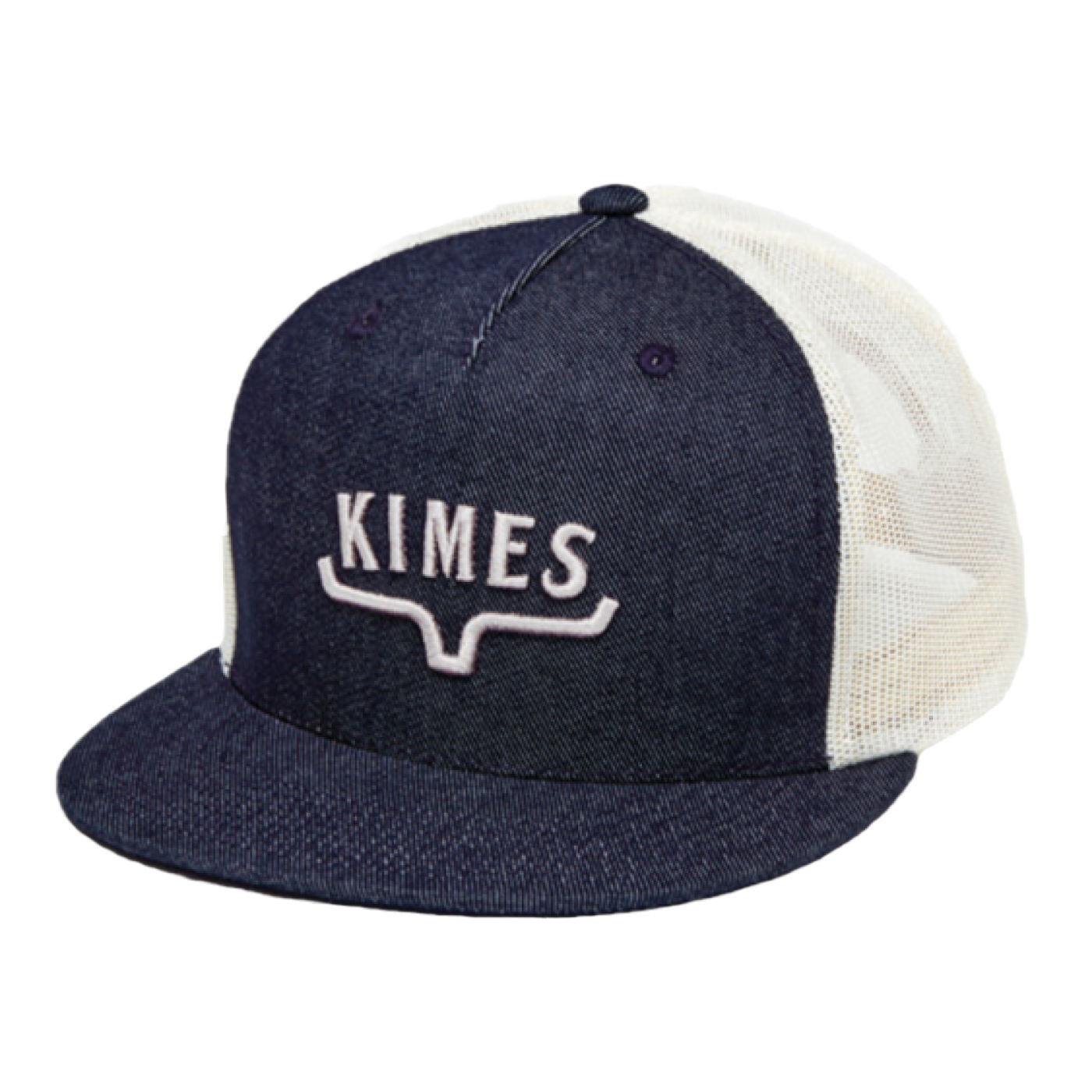 Kimes Ranch® Unisex Huxton Denim Trucker Cap HUX-DENIM
