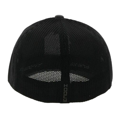 Hooey® Men's Cheyenne 5-panel Charcoal & Black Flexfit Cap 2244CHBK