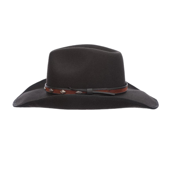 Dorfman Pacific Men's Hutte Provato Knit™ Faux Felt Black Hat WP6-BLK