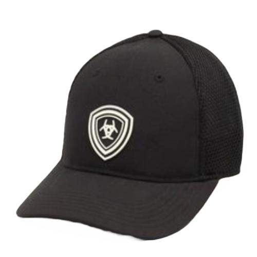 Ariat® Men's Rubber Shield Adjustable Black Cap A300016601