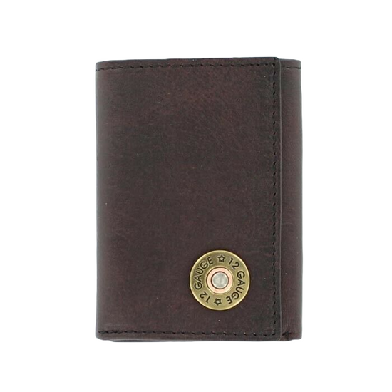 Nocona Men's Shotgun Trifold Leather Wallet N5429902