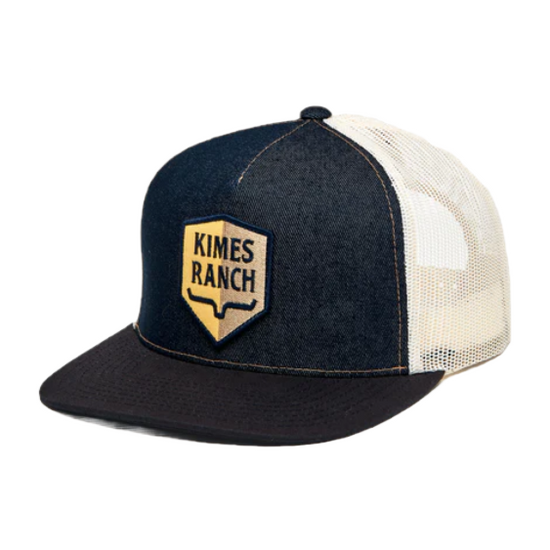 Kimes Ranch® Unisex Jack Trucker Denim Cap S22-102004