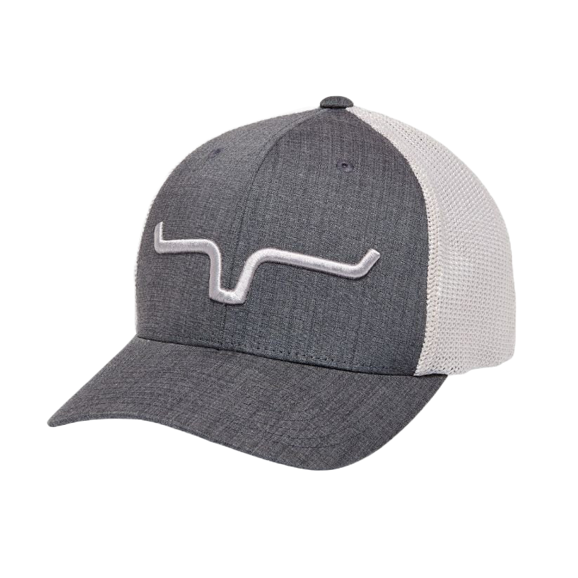 Kimes Ranch® Charcoal Upgrade Weekly 110 Trucker Cap UP-CHAR