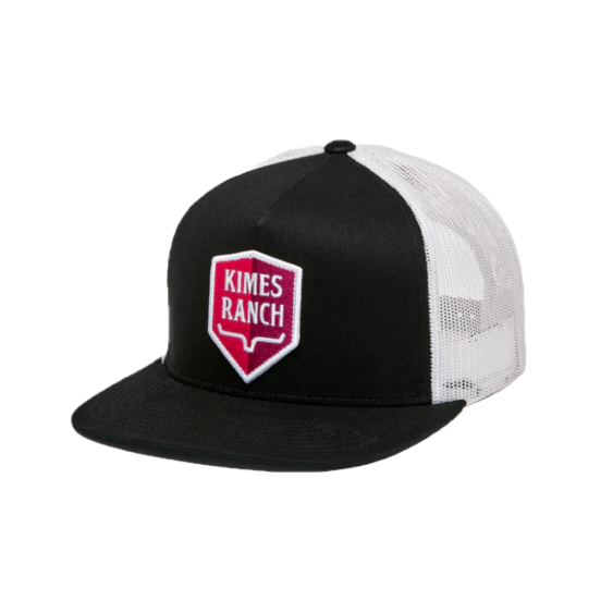 Kimes Ranch® Unisex Jack Trucker Black Cap S22-102002