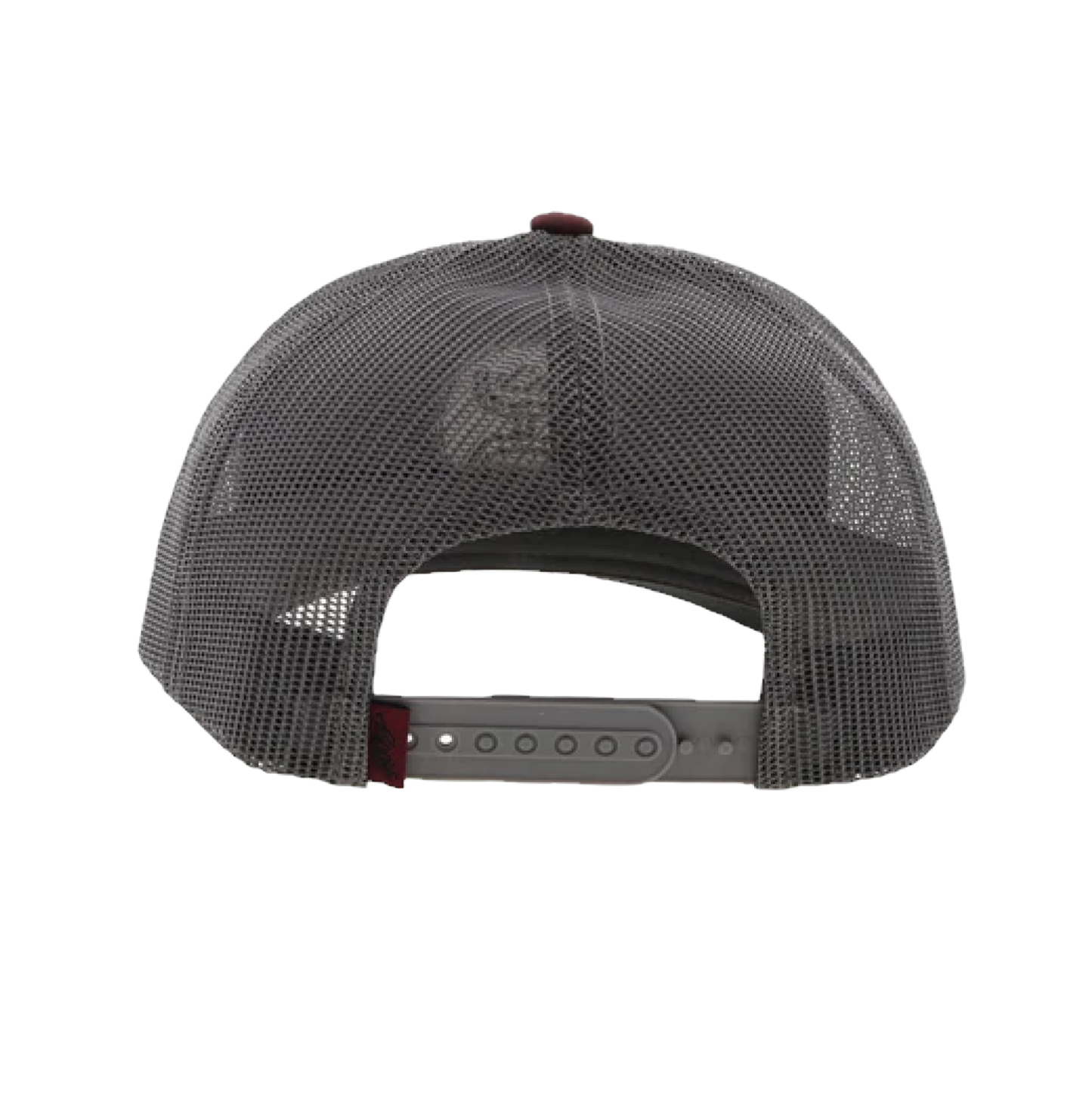 Hooey Men's O Classic 6-panel Maroon & Grey Trucker Cap 2209T-MAGY