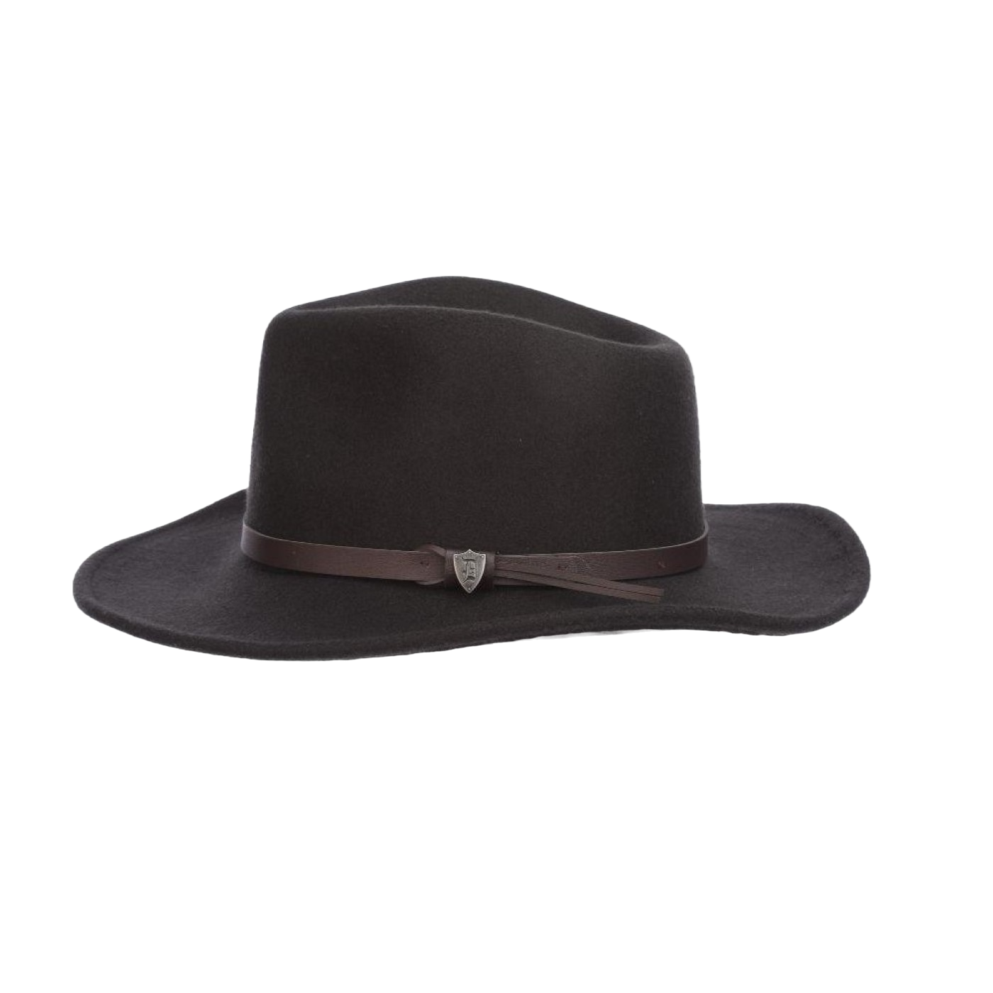 Dorfman Pacific Men's Napier Provato Knit™ Outback Black Faux Hat WP1-BLK