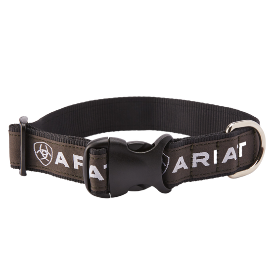 Ariat® Pet Durable Black & Rebar Grey Dog Collar 10036572