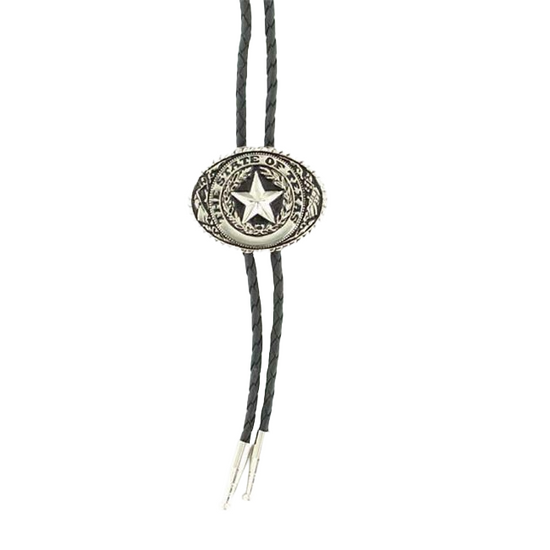 Load image into Gallery viewer, Double S Western Texas Seal Slide Bolo Tie 22306
