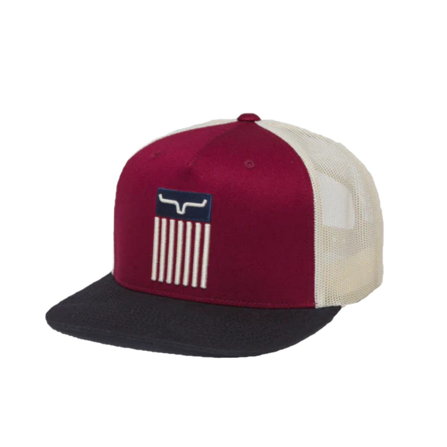 Kimes Ranch® Unisex Cody Trucker Burgundy Cap UHA0000050-RD013