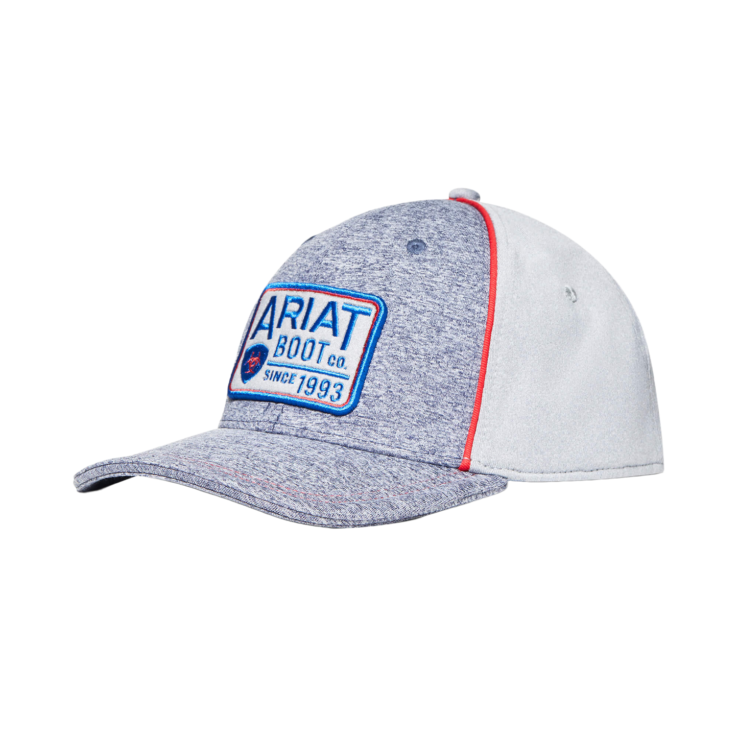 Ariat Men's Logo Patch Heather Grey Snapback Hat A300012406