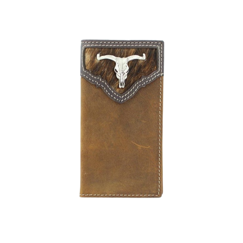 Nocona Belt Youth Rodeo Longhorn Skull Concho Wallet N5437644