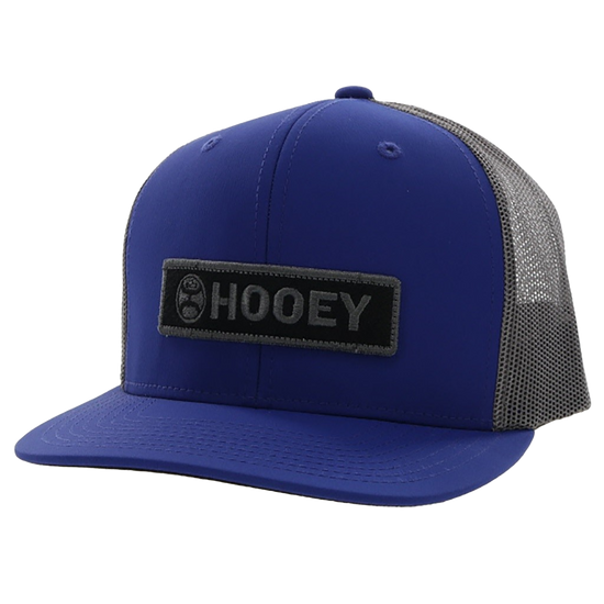 Hooey Men's Lock-Up 6-panel Navy & Grey Trucker Cap 2213T-NVGY