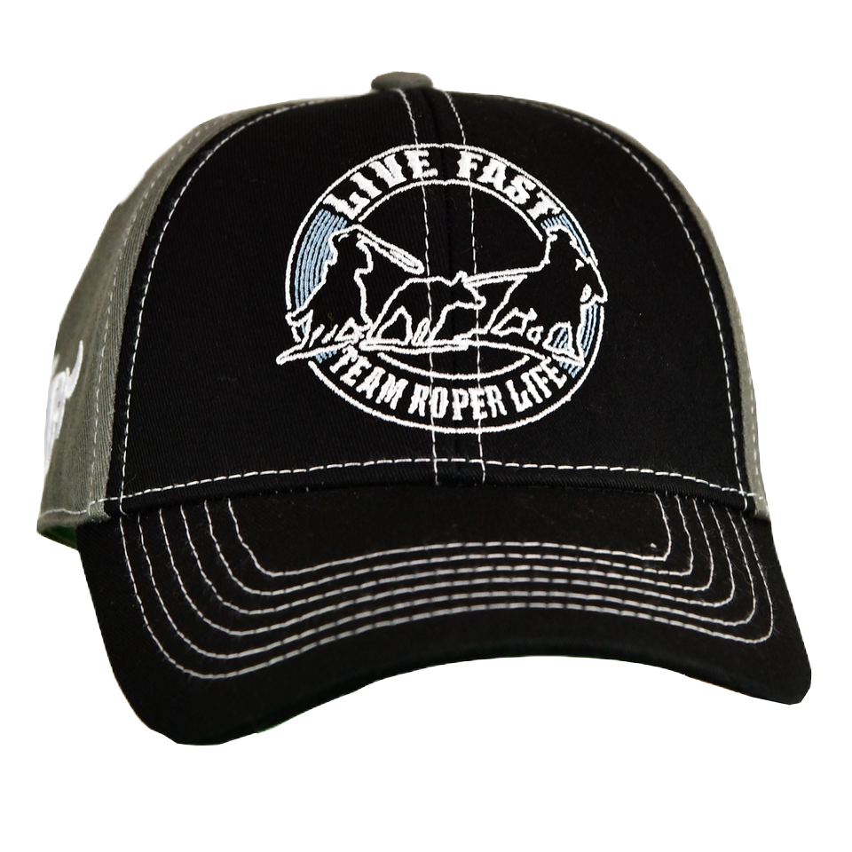 Load image into Gallery viewer, Cowboy Hardware® Boy&amp;#39;s Western Rodeo Graphic Black Cap 701562-010

