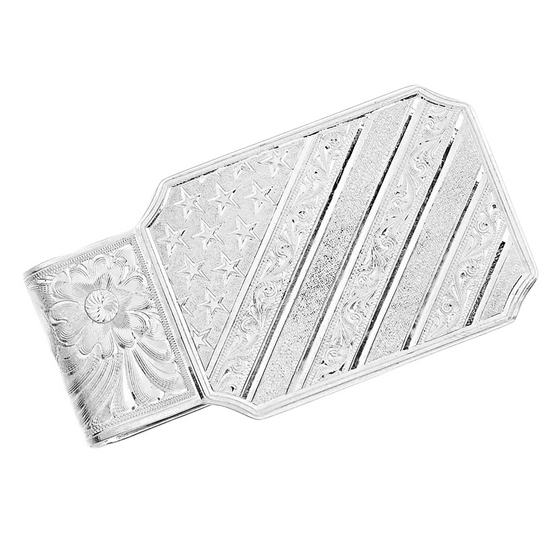 Montana Silversmiths® All American Silver Money Clip MCL5018NF