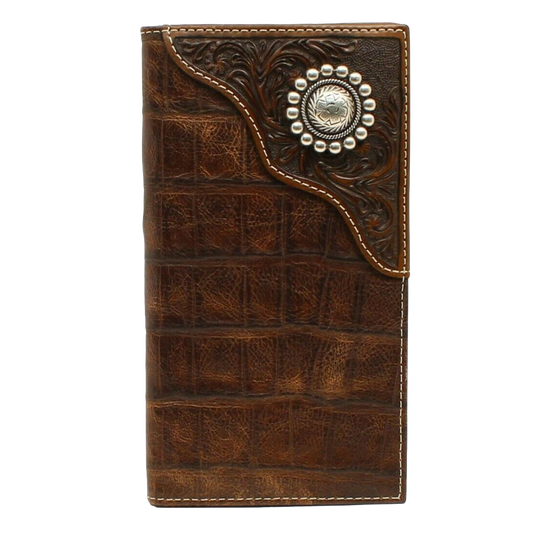 Ariat Men's Western Concho Rodeo Style Wallet A3529402