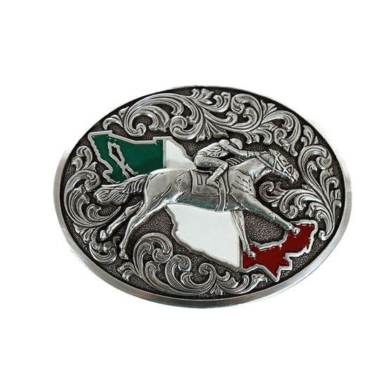 Load image into Gallery viewer, Ariat® Men&amp;#39;s  Race Horse Belt Buckle A37017
