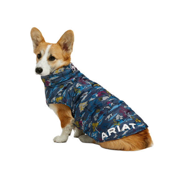 Ariat® Pup Hunt Scene Print Dog Jacket 10038215