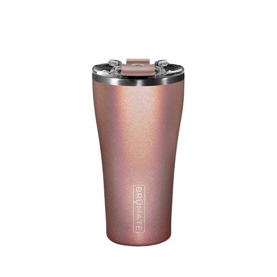 Brümate® Nav 22oz Insulated Rose Gold Glitter Mug DWNV22GRG