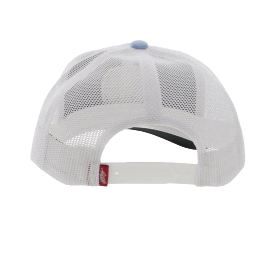 Hooey Men's Zeneith 6-panel Blue & White Trucker Cap 2224T-BLWH