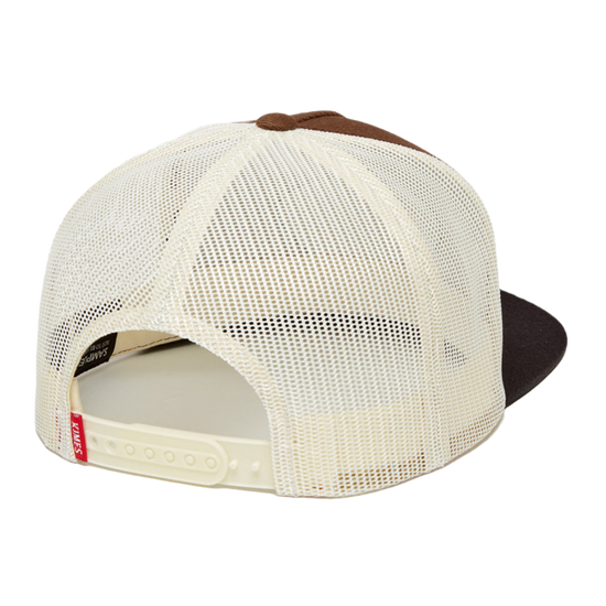 Kimes Ranch® Conway Brown Trucker Cap UHA0000092-BN001