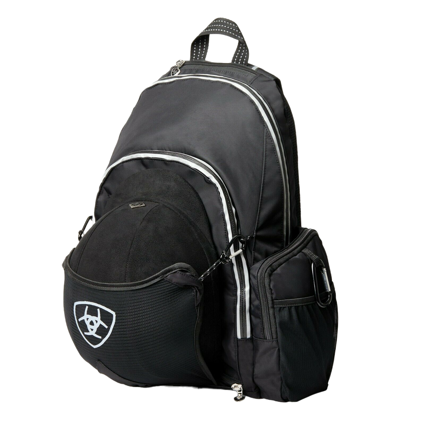 Ariat Ladies Ring Team Black & Grey Helmet Sling Backpack 10018904