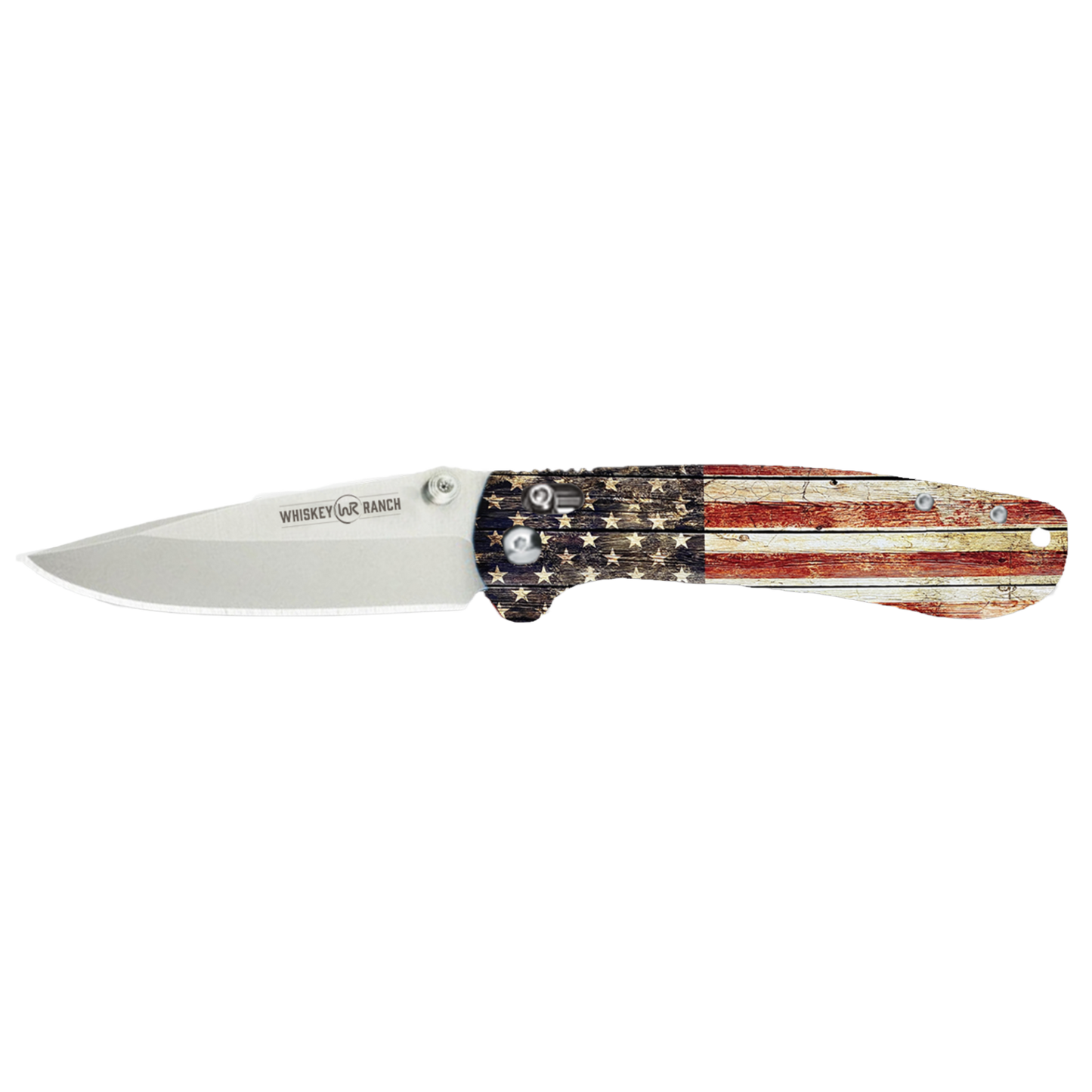 Whiskey Bent® Patriot Catch Pin Lock Pocket Knife WB50-01