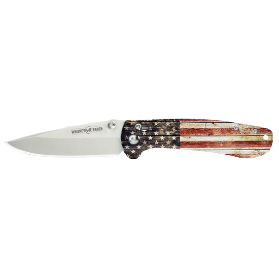 Whiskey Bent® Patriot Catch Pin Lock Pocket Knife WB50-01