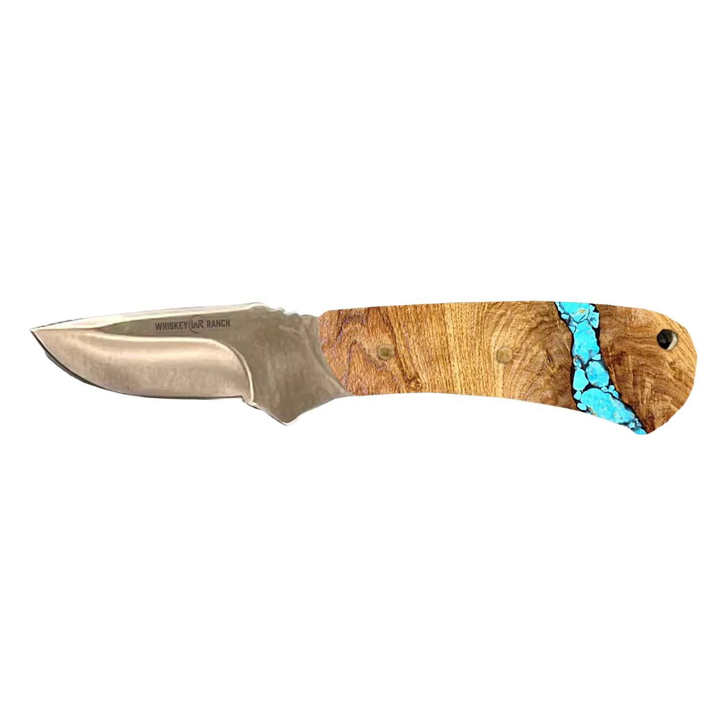 Whiskey Bent® Turquoise River Mini Skinner Pocket Knife WB44-13