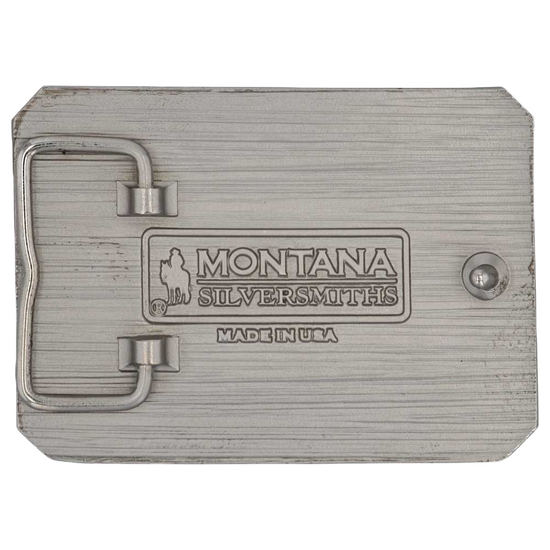 Montana Silversmiths Patriotic Duty Attitude Belt Buckle A905CK