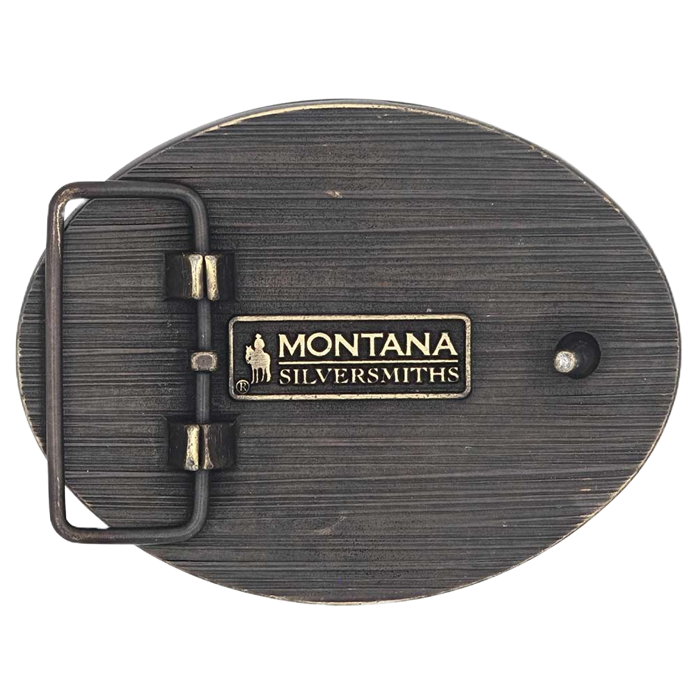 Montana Silversmiths Patriots Faith Attitude Belt Buckle A944C